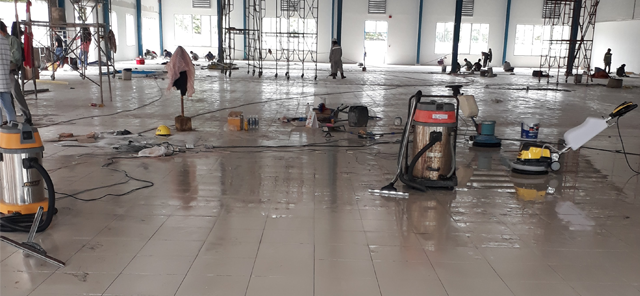 ve sinh nha xuong - Dịch vụ vệ sinh nhà xưởng sau xây dựng của Dịch Vụ Vệ Sinh